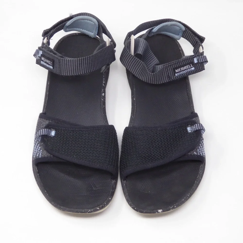 Merrell Womens Bravada Backstrap Sandals Black Strappy Quantum Grip Size 9